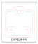 CARTELA - CAPELINHA 4x4cm