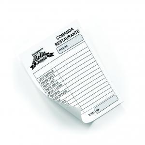 BLOCO COMANDA 7X10CMCM 50 FOLHAS      