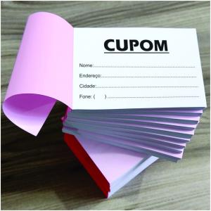 CUPOM 10X7CM 50 FOLHAS      