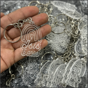 CHAVEIRO ACRÍLICO CRISTAL      