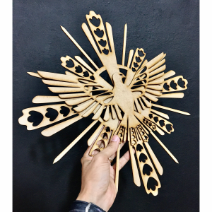 ESPIRITO SANTO MDF 3MM COM 30CM      
