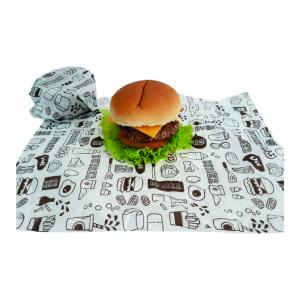 PAPEL BARREIRA ANTIGORDURA FOLHA 40x15cm      Comum para doces, bombons e pequenos lanches