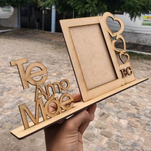 PORTA RETRATO TE AMO MÃE      